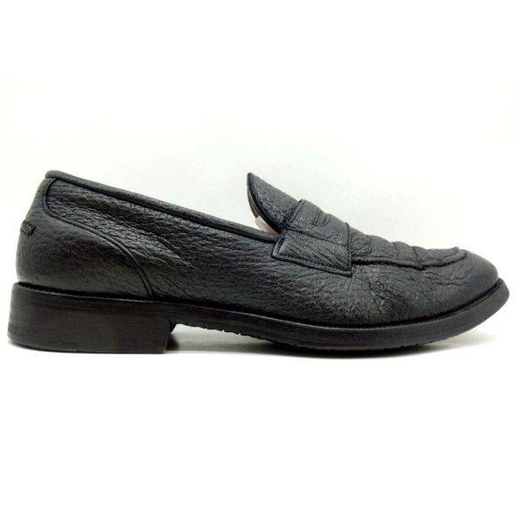 To Boot New York Black Soft Deerskin Leather Slip On Loafers Shoes Men\'s 8.5 M main image 8